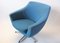 Vintage Czechoslovakian Lounge Chair in Blue by UP Závody Rousínov, 1960s 2