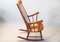 Vintage Czechoslovakian Rocking Chair in Wood, 1960s 5