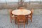 Scandinavian Dining Set in Pine from Glostrup Mobler, Set of 5, Image 19
