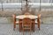 Scandinavian Dining Set in Pine from Glostrup Mobler, Set of 5, Image 1