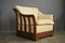 Wood Sofa & Armchairs from Mobil Girgi, 1970s, Set of 3, Image 9