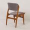 Vintage Danish Grey Dining Chairs, 1960s, Set of 4, Image 9