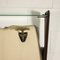 Italian Coat-Hanger in Beech Brass and Glass, 1950s 5