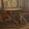 Artista di scuola napoletana, Capriccio architettonico con figure, XVIII secolo, Olio su tela, Incorniciato, Immagine 6