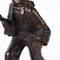 Junge mit Schwan Figur aus Bronze 6