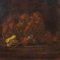 Lombardische Schule, Stillleben mit Trauben, Blumen und Pilzen, Ende 1600, Öl auf Leinwand, Gerahmt 5