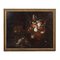 École Lombard, Nature Morte avec Raisins, Fleurs et Champignons, Fin des années 1600, Huile sur Toile, Encadrée 1