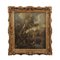 Artista italiano, Paesaggio con pescatori al fiume, XVIII secolo, Olio su tela, Incorniciato, Immagine 1