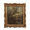 Italian Artist, Landscape with Fishermen at the River, 18th Century, Oil on Canvas, Framed 1