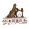 Alabaster & Gilt Bronze Clock, Image 1