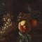 Lombard School Artist, Stillleben mit Blumen und Kürbissen, Ende 1600, Öl auf Leinwand, Gerahmt 6