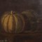 Lombard School Artist, Still Life with Flowers and Pumpkins, Late 1600s, Oil on Canvas, Framed 5