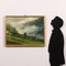 Giuseppe Gaudenzi, paisaje, principios del siglo XX, óleo sobre lienzo, enmarcado, Imagen 1