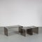 Tables Gigognes par Pierangelo Gallotti pour Gallotti & Radice, Italie, 1970s, Set de 3 2