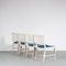 Dining Chairs from Silkeborg, Denmark, 1950s, Set of 4, Image 3
