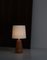 Table Lamp in Turned Beechwood Scandinavian Modern, Denmark, 1950s 7