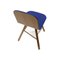 Natural Leather Upholstered and Oak Legs Tria Simple Chair by Colé Italia 5