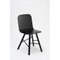 Tria Simple Stuhl aus naturbelassenem Leder mit Beinen aus Eiche von Colé Italia 10