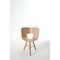 Natural Oak Tria Wood 3 Legs Chair by Colé Italia, Set of 4 3