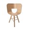 Natural Oak Tria Wood 3 Legs Chair by Colé Italia, Set of 4 2