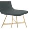 Anthrazite Tria Gold Upholstered Dining Chair by Colé Italia 4