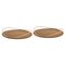 Touché Bois Canaletto Trays by Mason Editions, Set of 2 1