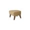 Sand and Smoked Oak Raf Simons Vidar 3 My Own Chair Footstool from by Lassen 2