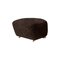 Espresso Natural Oak Sheepskin the Tired Man Footstool from by Lassen, Image 2