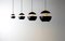 Small Black and White Here Comes the Sun Pendant Lamp by Bertrand Balas 7