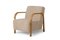 Sheepskin Arch Lounge Chairs by Mazo Design, Set of 4 3