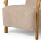 Sheepskin Arch Lounge Chairs by Mazo Design, Set of 4 5