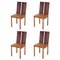 Stripe Chairs by Derya Arpac, Set of 4, Image 1