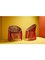 Honey Cartagenas Lounge Chair by Sebastian Herkner, Set of 2, Image 7