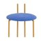 Gold with High Back & Indaco Velvetforthy Joly Chairdrobe by Colé Italia 5