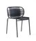 Black Cielo Stacking Chair by Sebastian Herkner, Set of 4 2