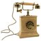 Telefono vintage in ottone, anni '30, Immagine 1