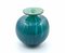 Vase en Verre de Murano Bleu, Italie, 20ème Siècle 3
