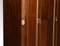 Vintage Mahogany 3-Door Compactum Wardrobe 8