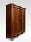 Vintage Mahogany 3-Door Compactum Wardrobe, Image 7
