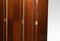 Vintage Mahogany 3-Door Compactum Wardrobe 10