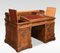 Vintage Gothic Revival Oak Desk in the Style of Dickens, Image 4