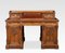 Vintage Gothic Revival Oak Desk in the Style of Dickens, Image 1