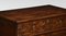 Mobiletto giacobino in legno di quercia intagliato, Immagine 4