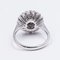 18k White Gold Dome Ring with Diamonds 4