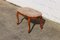 Vintage French Marble & Wood Coffee Table, Image 4