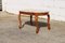 Vintage French Marble & Wood Coffee Table 7