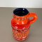 German Colorful Fat Lava Pottery Vase from Bay Ceramics, 1970s 9