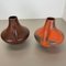 Vintage Fat Lava Pottery Vases by Heinz Siery for Carstens Tönnieshof, 1970s, Set of 2, Image 14