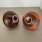 Vintage Fat Lava Pottery Vases by Heinz Siery for Carstens Tönnieshof, 1970s, Set of 2 17