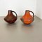 Vintage Fat Lava Pottery Vases by Heinz Siery for Carstens Tönnieshof, 1970s, Set of 2, Image 2